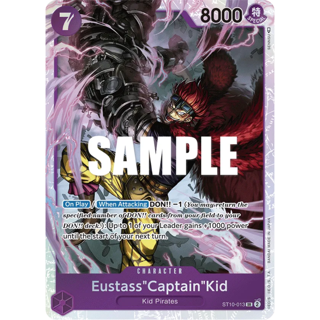 Eustass"Captain"Kid (013) (ST10-013) - Ultra Deck: The Three Captains Foil