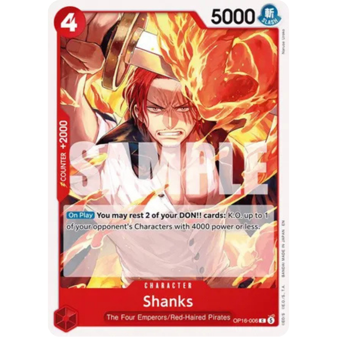 Shanks (OP16-006) - The Time of Battle