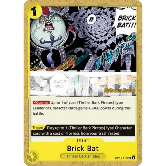 Brick Bat (OP14-117) - The Azure Sea's Seven Release Event Cards