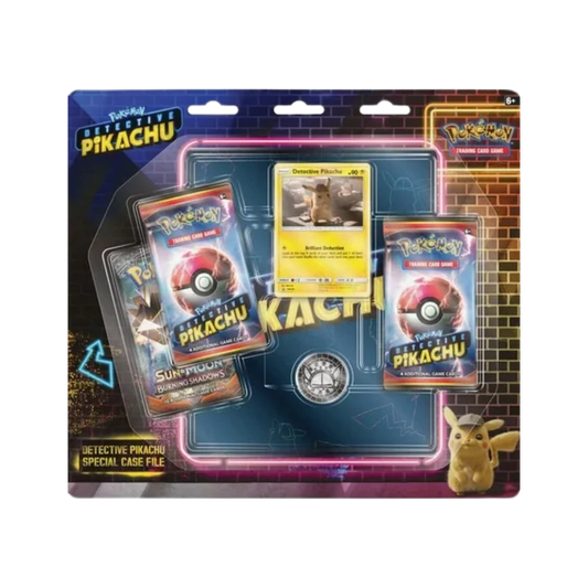 Detective Pikachu Special Case File - 3 Pack Booster Blister