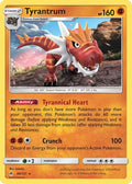 Tyrantrum 069  - Holofoil SM  Forbidden Light - Holo Rare