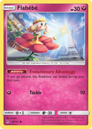 Flabebe (83) 083  SM  Forbidden Light - Common