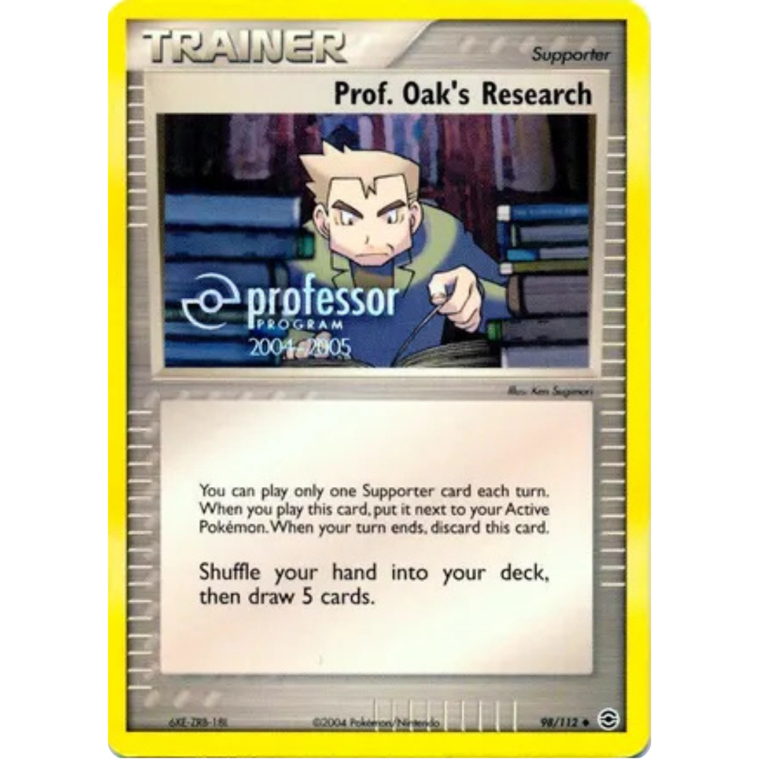 Prof. Oak's Research (2004-2005)  Professor Program Promos - Promo