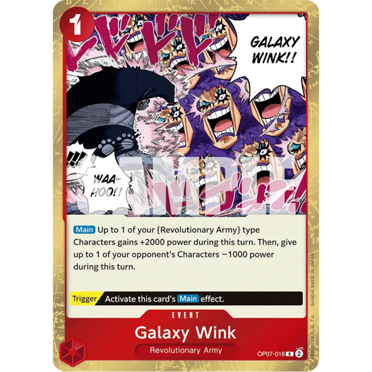 Galaxy Wink (OP07-016) - 500 Years in the Future Foil