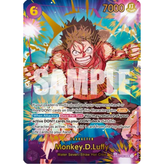 Monkey.D.Luffy - EB02-061 (SP) (EB02-061) - Premium Booster -The Best- Vol. 2 Foil