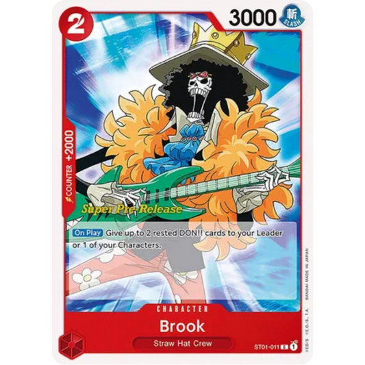 Brook (ST01-011) - Super Pre-Release Starter Deck 1: Straw Hat Crew