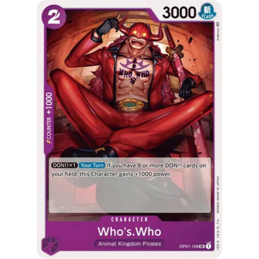 Who's.Who (OP01-109) - Romance Dawn