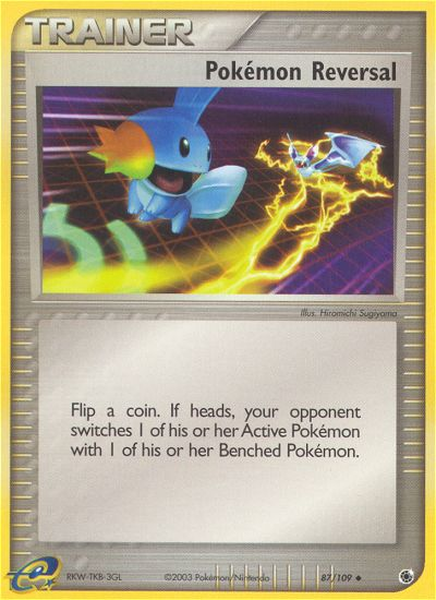 Pokemon Reversal/109  Ruby and Sapphire - Uncommon