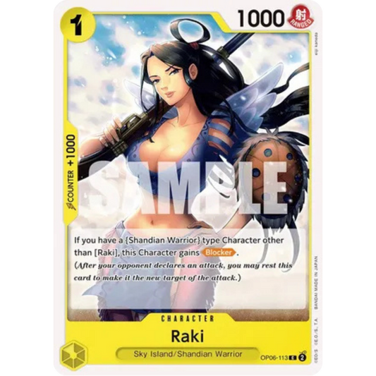 Raki (OP06-113) - Wings of the Captain