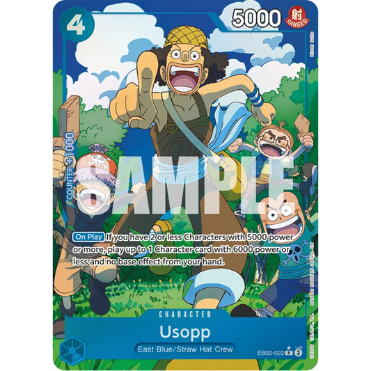 Usopp (Alternate Art) (EB02-022) - Extra Booster: Anime 25th Collection Foil