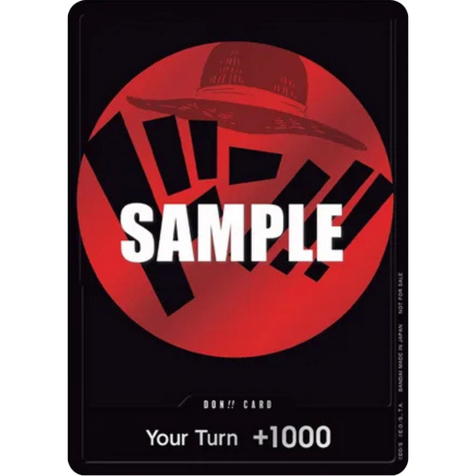 DON!! Card (Red) - One Piece Promotion Cards Foil