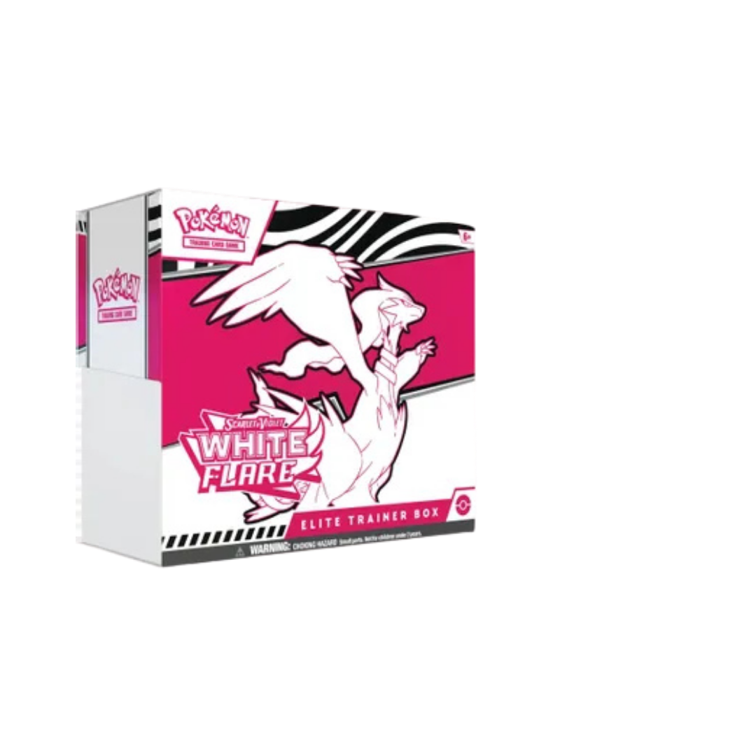White Flare Elite Trainer Box Case