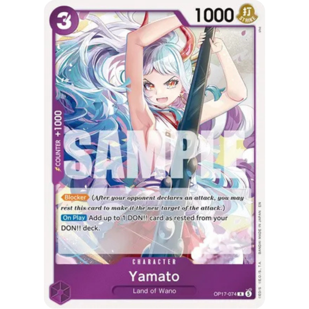 Yamato (OP17-074) - The World's Strongest Warriors Foil