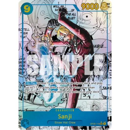 Sanji (Manga) (OP06-119) - Premium Booster -The Best- Vol. 2 Foil