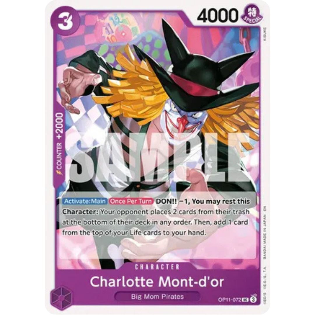 Charlotte Mont-d'or (OP11-072) - A Fist of Divine Speed