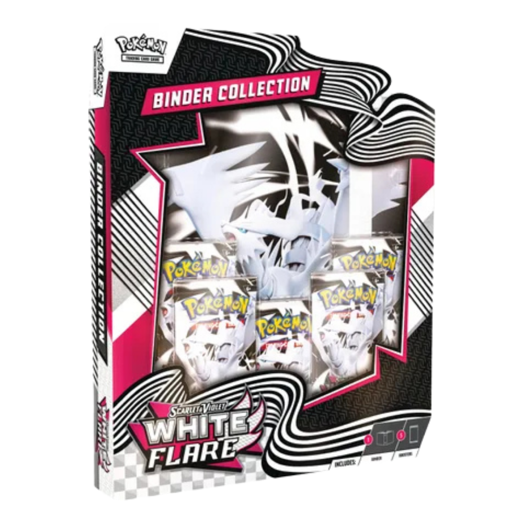 White Flare Binder Collection