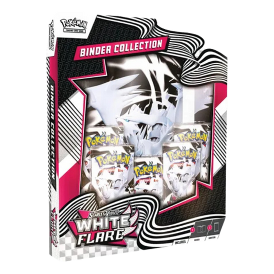 White Flare Binder Collection