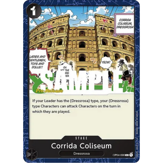 Corrida Coliseum (OP04-096) - Kingdoms of Intrigue Pre-Release Cards