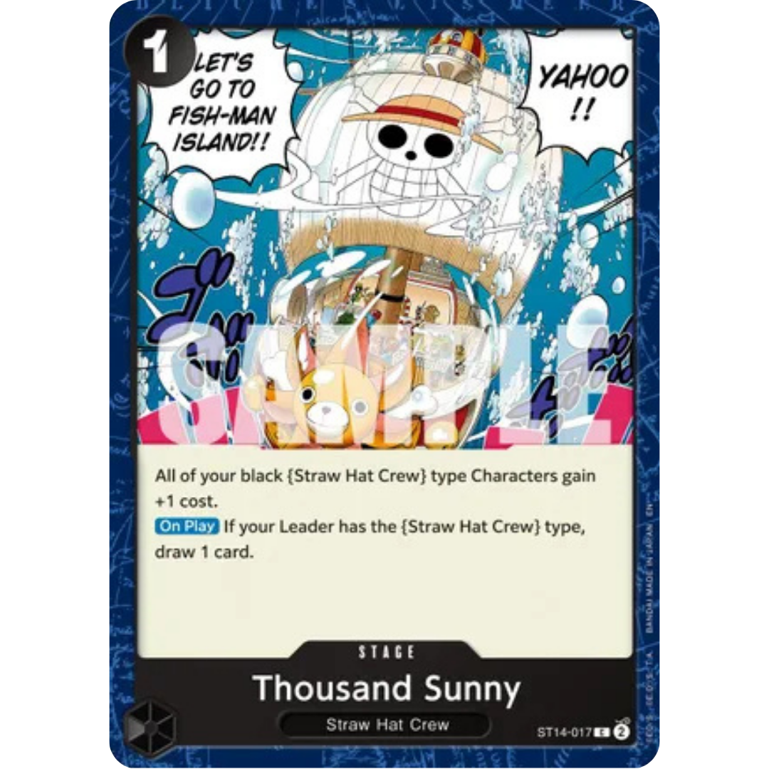 Thousand Sunny (Reprint) (ST14-017) - Premium Booster -The Best- Vol. 2
