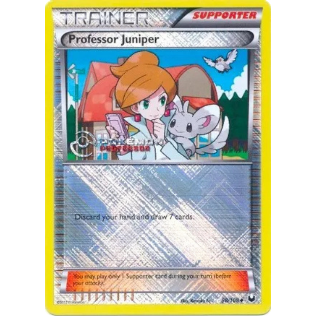 Professor Juniper - 98/108 (2013)/108  - Reverse Holofoil Professor Program Promos - Promo