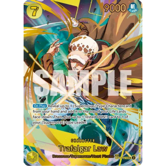 Trafalgar Law - OP10-119 (SP) (OP10-119) - Premium Booster -The Best- Vol. 2 Foil