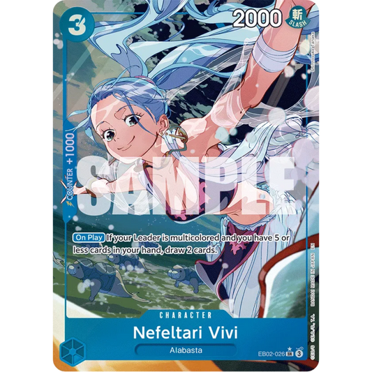 Nefeltari Vivi (Alternate Art) (EB02-026) - Extra Booster: Anime 25th Collection Foil