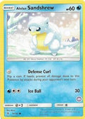 Alolan Sandshrew (29)  SM Trainer Kit Alolan Sandslash & Alolan Ninetales - Common