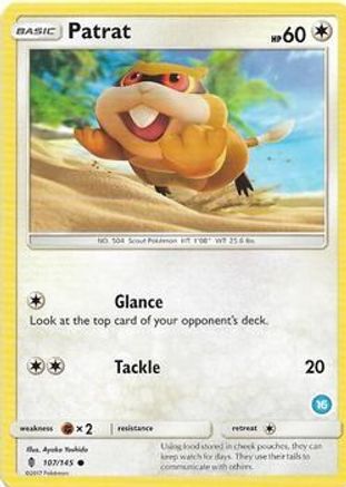 Patrat (16)  SM Trainer Kit Alolan Sandslash & Alolan Ninetales - Common