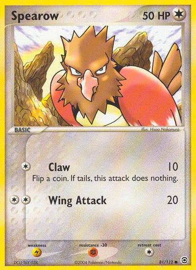 Spearow/112  FireRed & LeafGreen - Common