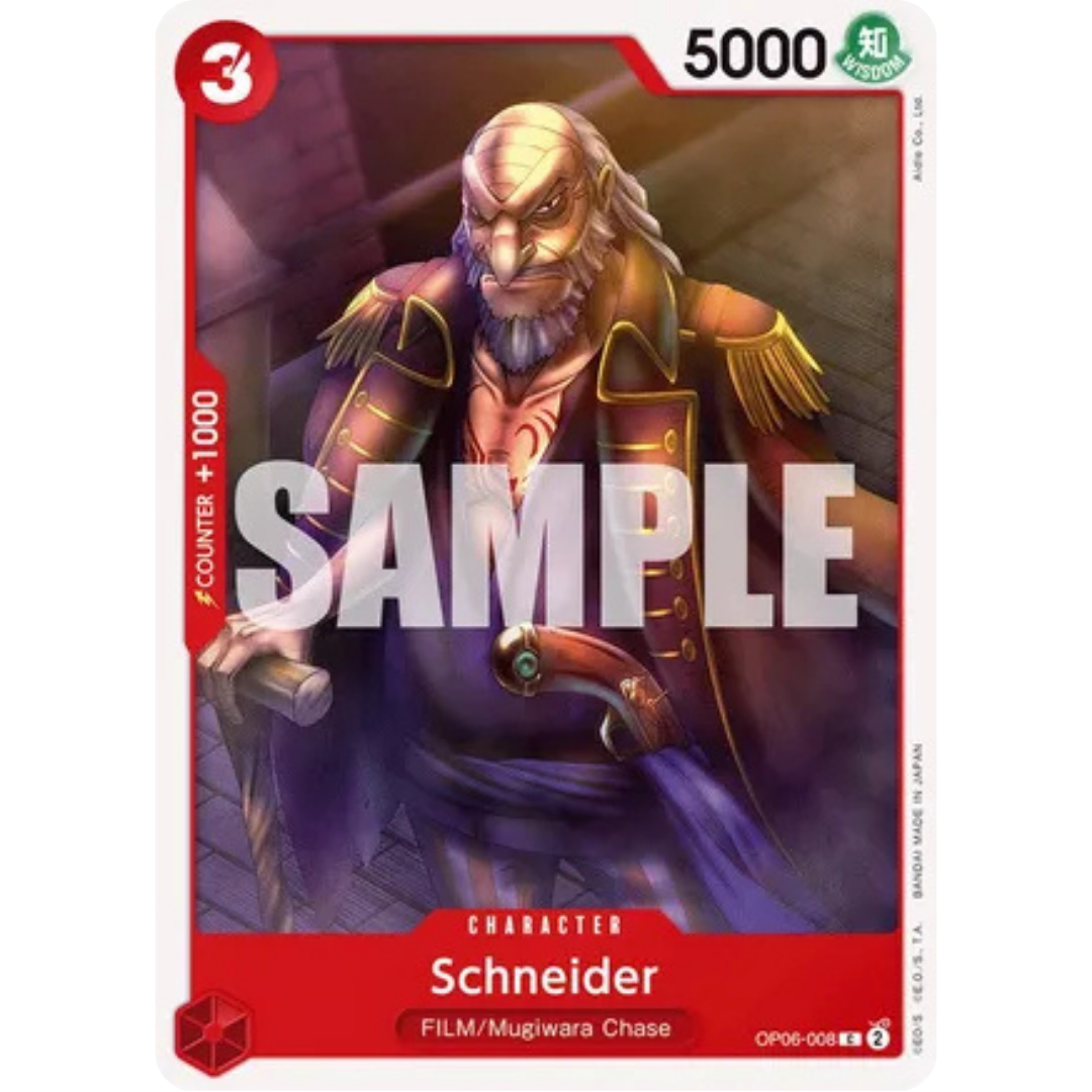 Schneider (OP06-008) - Wings of the Captain