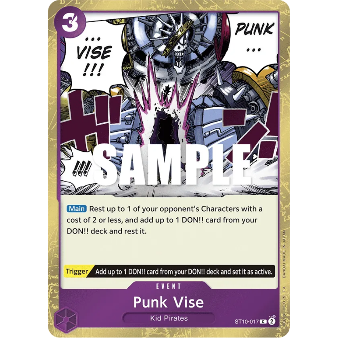 Punk Vise (ST10-017) - Ultra Deck: The Three Captains Foil