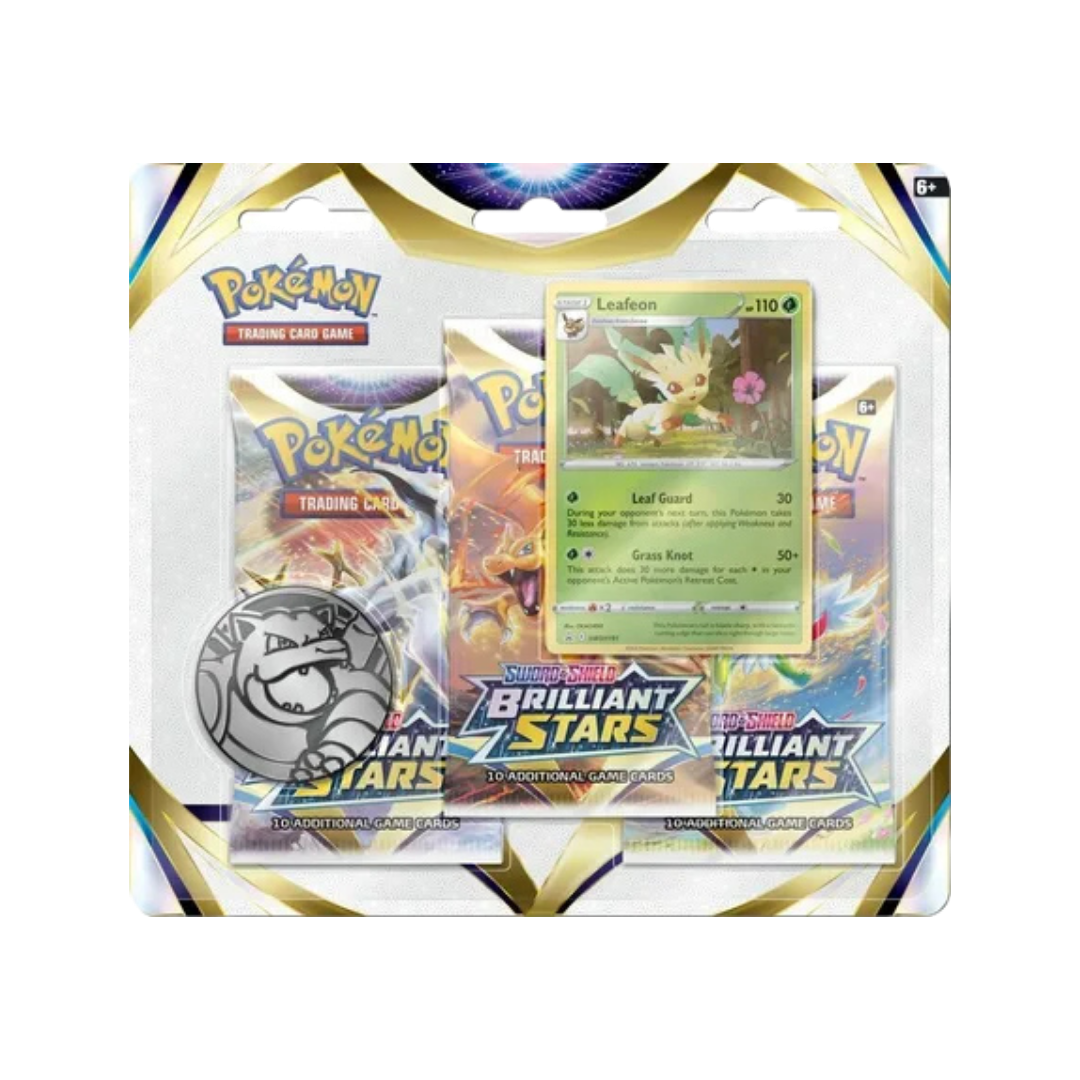 Brilliant Stars 3 Pack Blister [Leafeon]