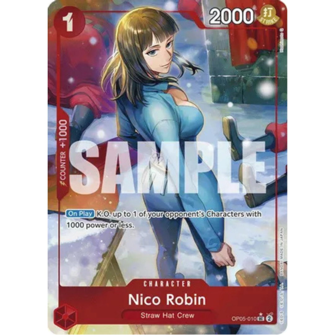 Nico Robin (Full Art) (OP05-010) - Premium Booster -The Best- Foil