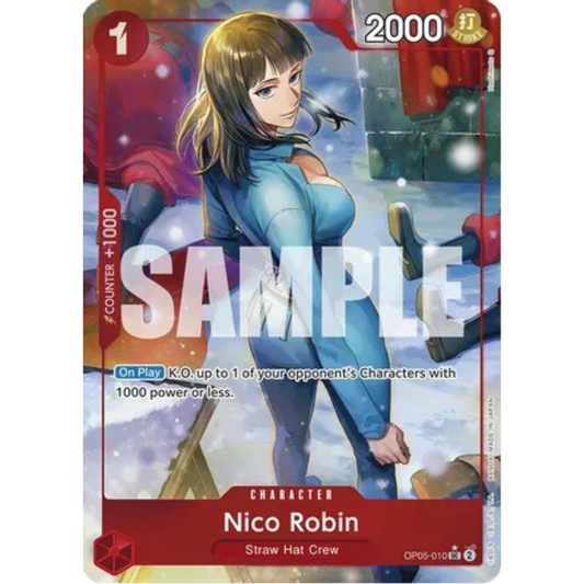 Nico Robin (Full Art) (OP05-010) - Premium Booster -The Best- Foil