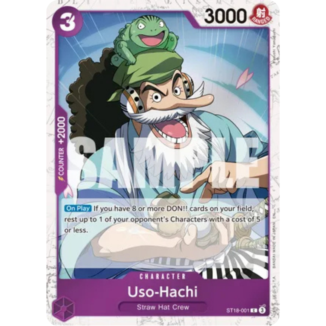 Uso-Hachi (Pirate Foil) (ST18-001) - Premium Booster -The Best- Vol. 2 Foil