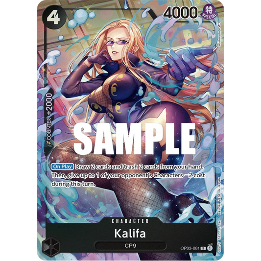 Kalifa (081) (Alternate Art) (OP03-081) - Pillars of Strength Foil
