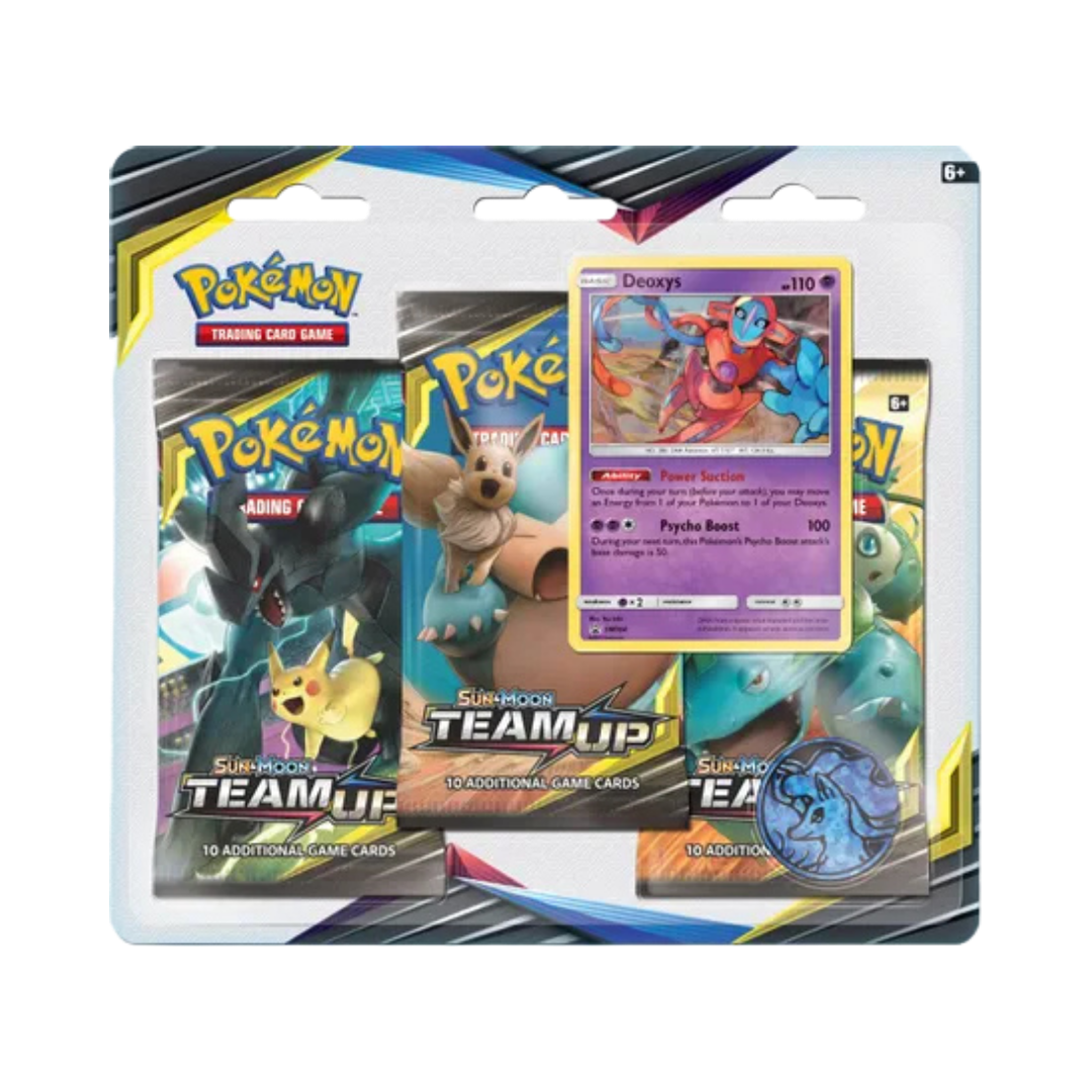 Team Up 3 Pack Blister [Deoxys]