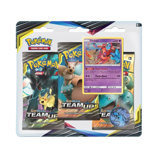 Team Up 3 Pack Blister [Deoxys]
