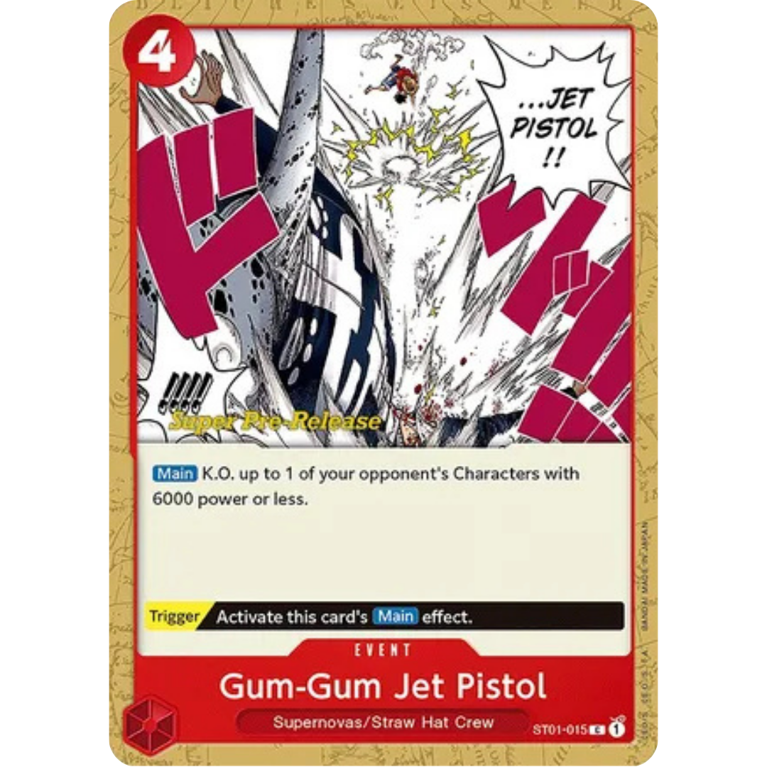 Gum-Gum Jet Pistol (ST01-015) - Super Pre-Release Starter Deck 1: Straw Hat Crew
