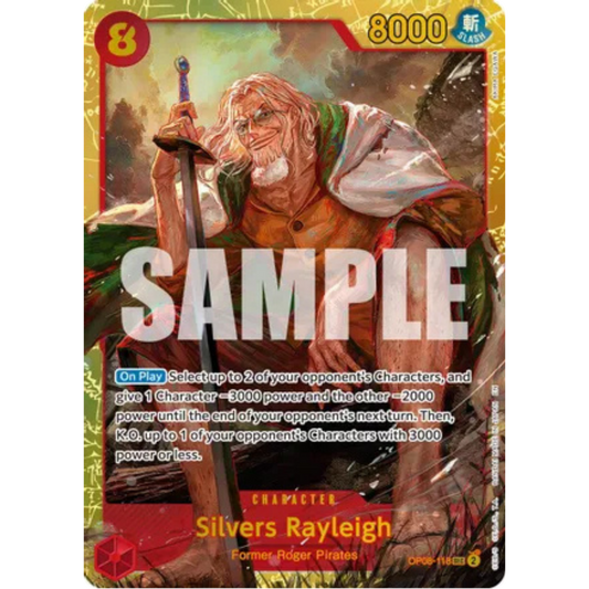 Silvers Rayleigh - OP08-118 (Reprint) (OP08-118) - Premium Booster -The Best- Vol. 2 Foil