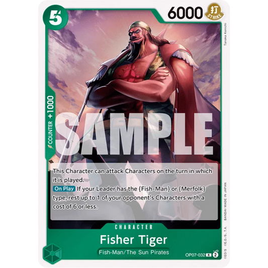 Fisher Tiger (OP07-032) - 500 Years in the Future Foil