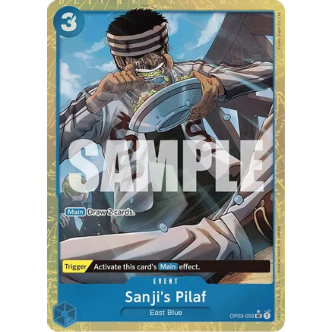 Sanji's Pilaf (Alternate Art) (OP03-056) - Premium Booster -The Best- Foil