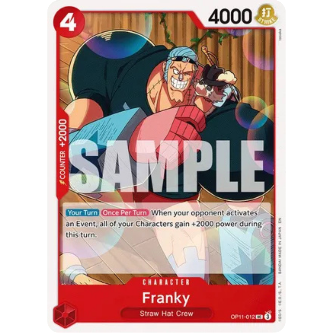 Franky (OP11-012) - A Fist of Divine Speed