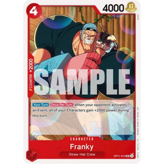 Franky (OP11-012) - A Fist of Divine Speed