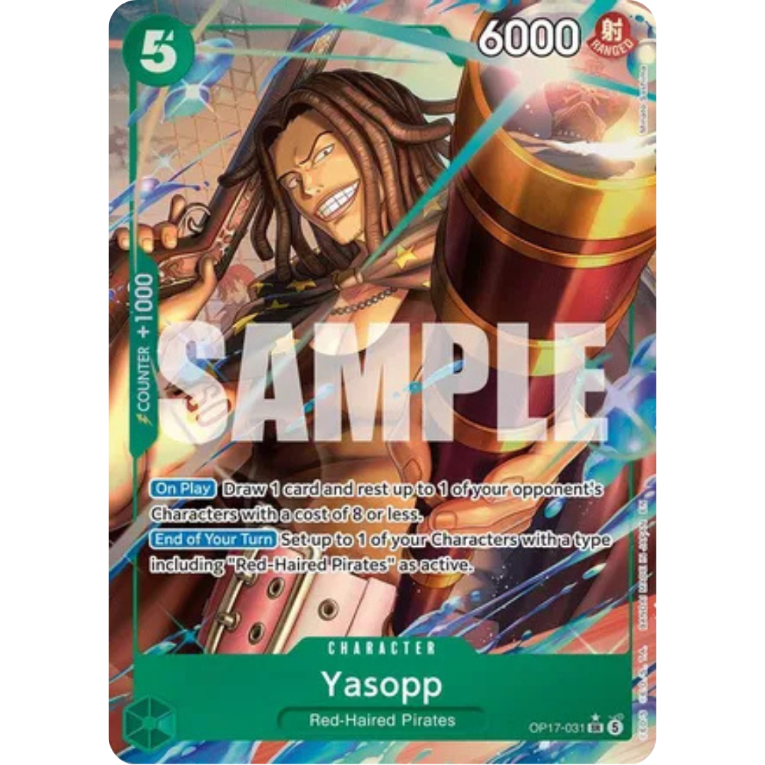 Yasopp (Alternate Art) (OP17-031) - The World's Strongest Warriors Foil