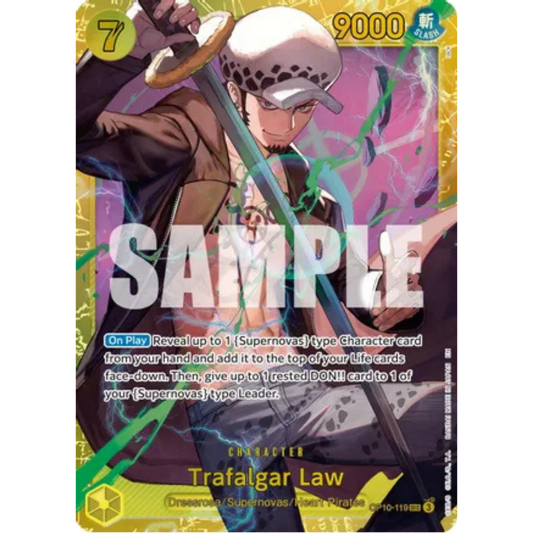 Trafalgar Law - OP10-119 (Reprint) (OP10-119) - Premium Booster -The Best- Vol. 2 Foil