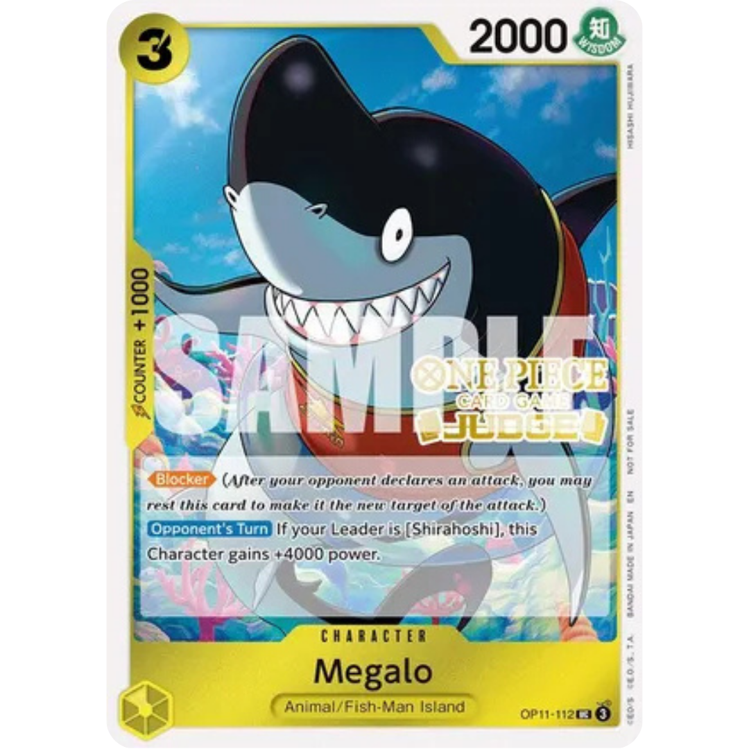 Megalo (Judge Pack Vol. 7) (OP11-112) - One Piece Promotion Cards Foil