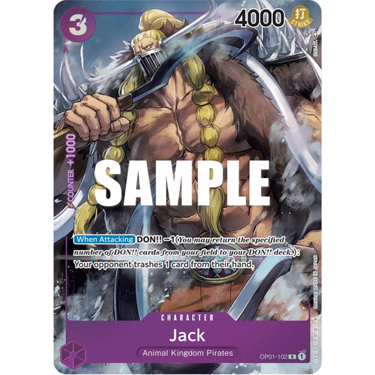 Jack (Parallel) (OP01-102) - Romance Dawn Foil