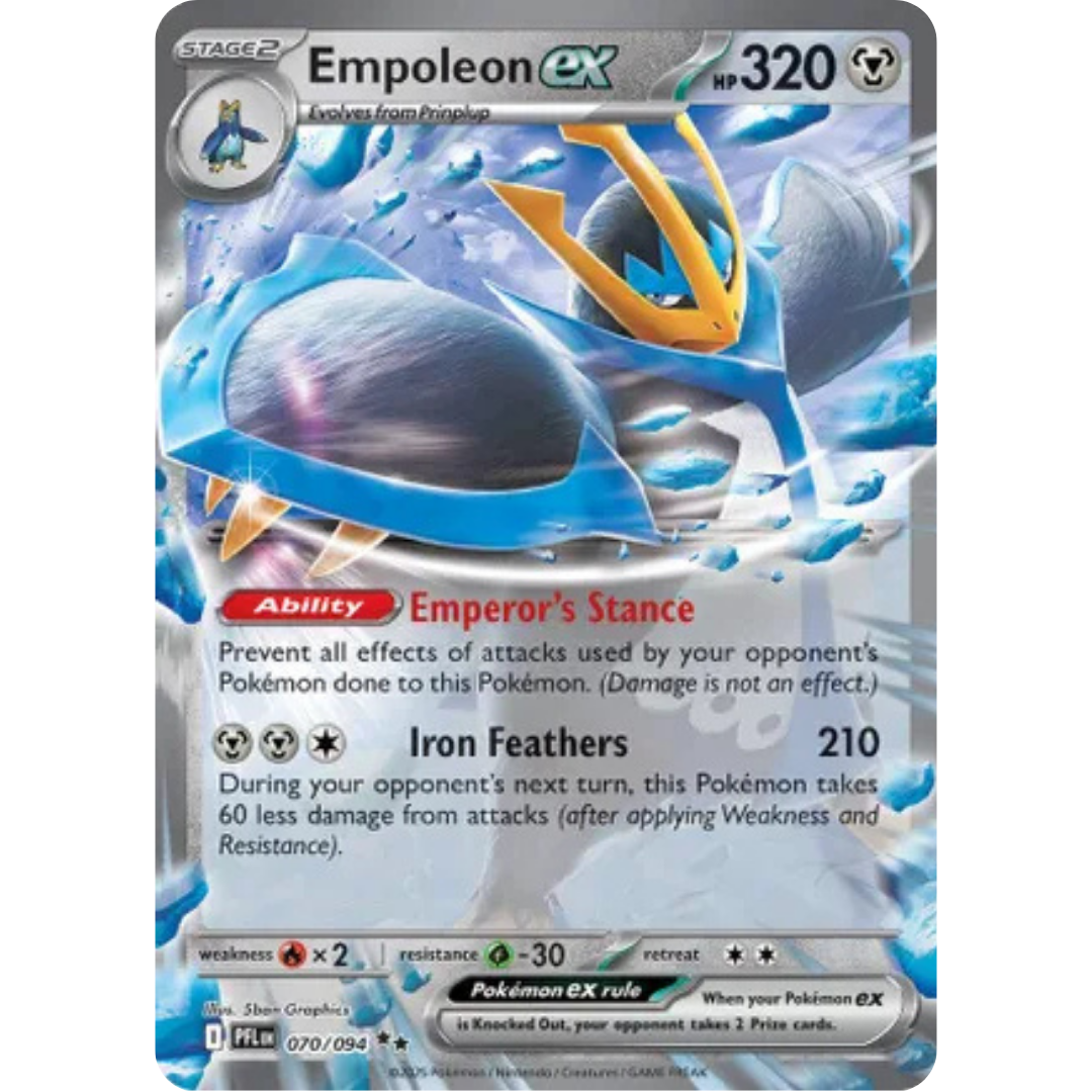 Empoleon ex 070/094  - Holofoil ME02 Phantasmal Flames - Double Rare