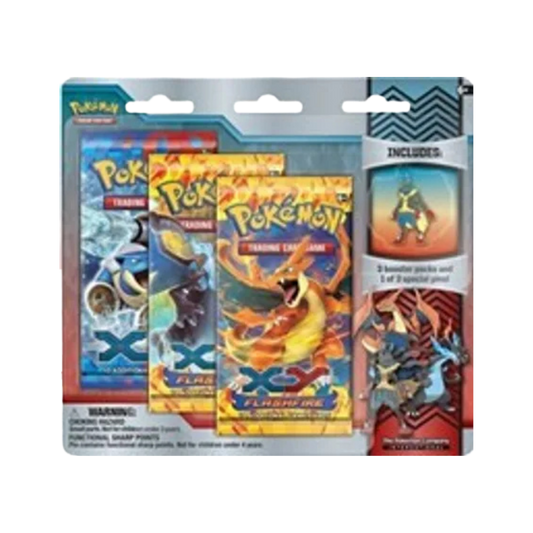 Flashfire Collector Pin 3 Pack Blister [Mega Lucario]